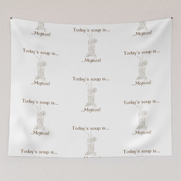 Item preview, Today’s soup is… Mojitos! designed and sold by Silver Lining Gift Co..