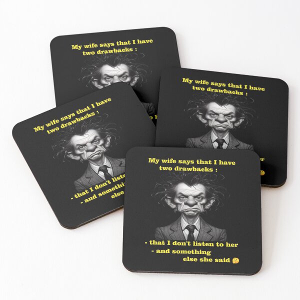 Item preview, my wife says that i have two drawbacks - funny sarcastic graphic for husbands designed and sold by TomVtX.
