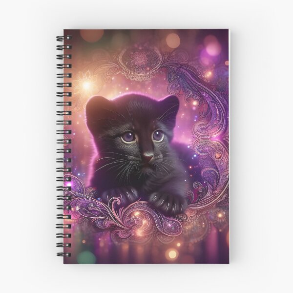 Item preview, Violet Shades: Black Panther Cub designed and sold by ki-mer-a.