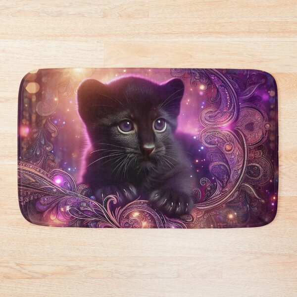 Item preview, Violet Shades: Black Panther Cub designed and sold by ki-mer-a.