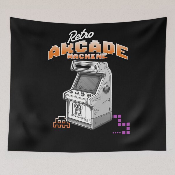 Item preview, Collectible Nostalgia: Arcade Inspired Digital Art designed and sold by Artedig.