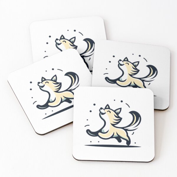 Item preview, Happy Playful Fox designed and sold by Platinumpalette.