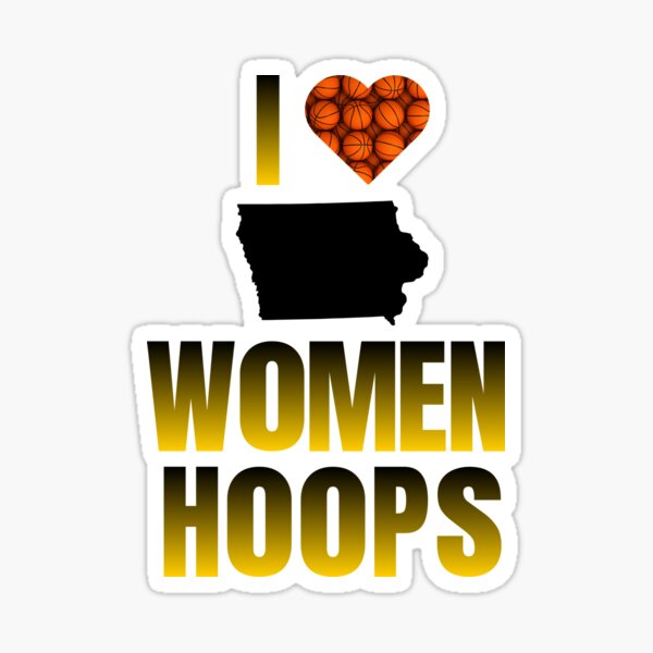 Item preview, I <3 Iowa Women Hoops designed and sold by Holy JM Designs.