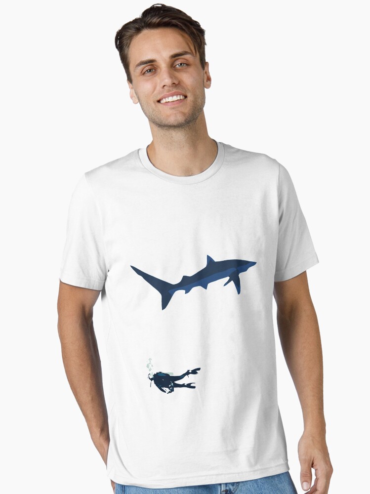 Thumbnail 2 of 7, Essential T-Shirt, Mako Encounter designed and sold by Thundermonkey.