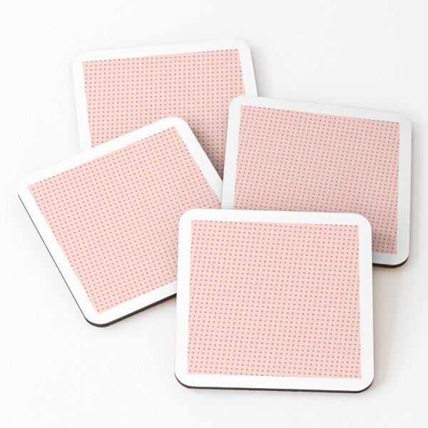 Item preview, Repeating Purple Diamonds & Circles Pink Grid Borderless Blueprint designed and sold by Alchemy-A-La-G.