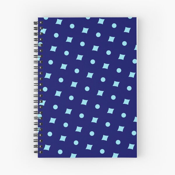 Item preview, Repeating Blue Diamonds & Circles Navy Grid Borderless Blueprint designed and sold by Alchemy-A-La-G.