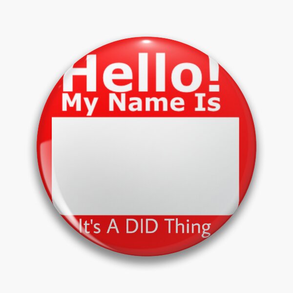 Item preview, Hello! My name is (DID) designed and sold by Blue Bunny l.