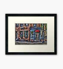 Cafe America Framed Print