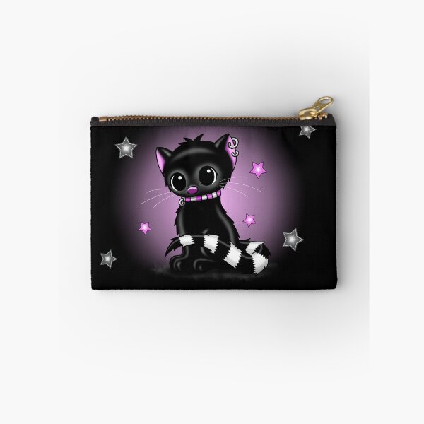 Item preview, cute goth emo scene cat designed and sold by Pezi-Creation.