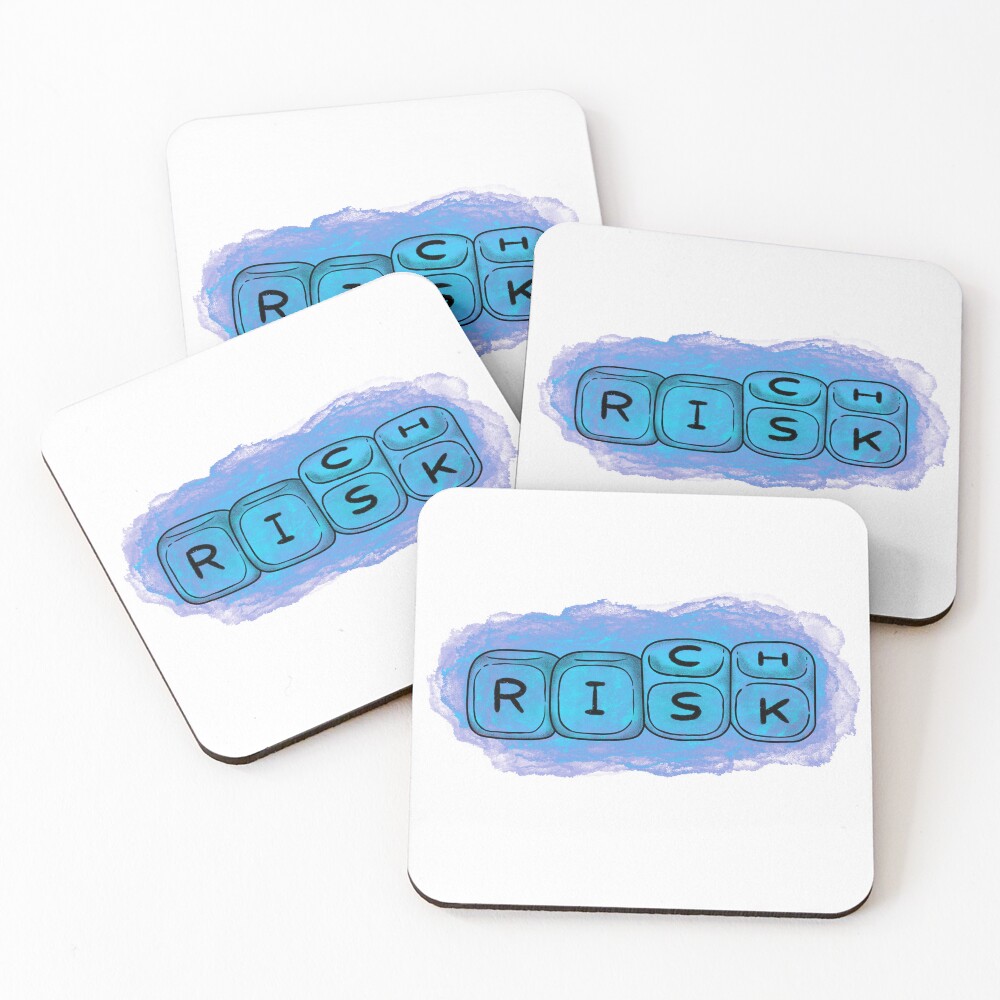 Item preview, Coasters (Set of 4) designed and sold by WanderDrips.