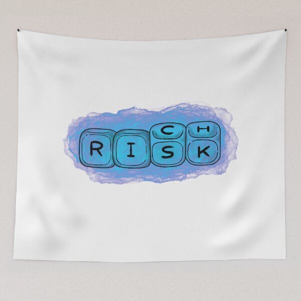 Item preview, Risk for Riches - Colorful Design designed and sold by WanderDrips.