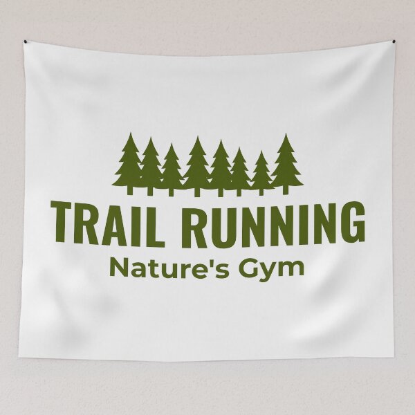 Item preview, Nature's Gym - TRAIL RUNNING designed and sold by FieldScent.
