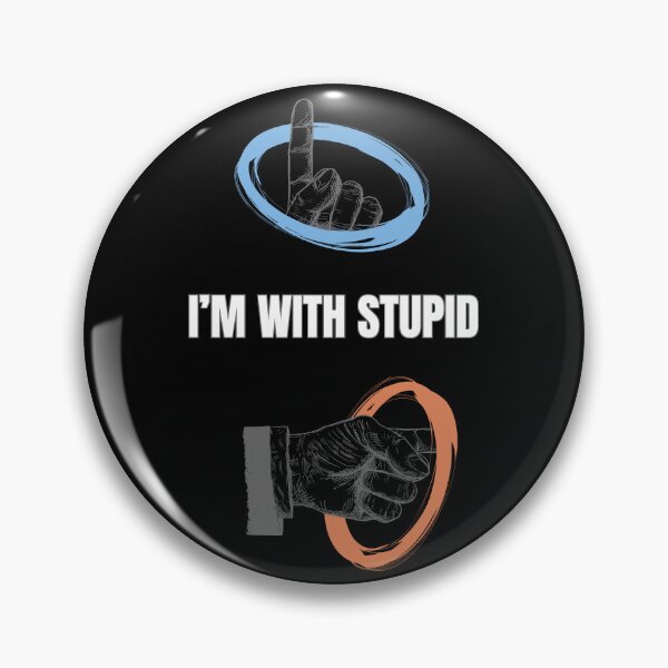 Item preview, I'm With Stupid designed and sold by André Botes.