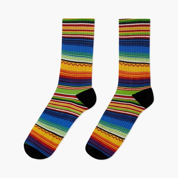 Item preview, Deep blue and yellow poncho mexican serape blanket dopamine decor designed and sold by T-Mex.
