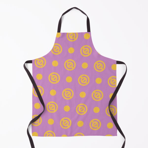 Item preview, Gold Repeating Circles Uniform Columns Purple Borderless Blueprint designed and sold by Alchemy-A-La-G.