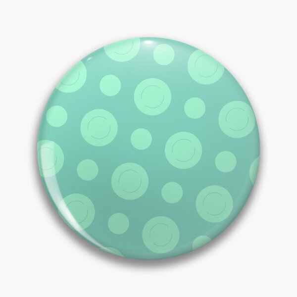 Item preview, Mint Repeating Circles Uniform Columns Green Borderless Blueprint designed and sold by Alchemy-A-La-G.