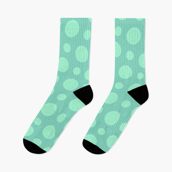 Item preview, Mint Repeating Circles Uniform Columns Green Borderless Blueprint designed and sold by Alchemy-A-La-G.