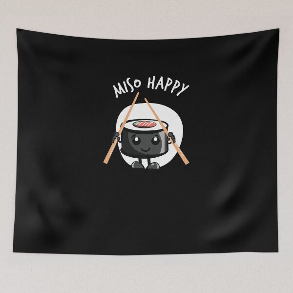 Item preview, Miso Happy  V2 designed and sold by TeeTimeGuys.