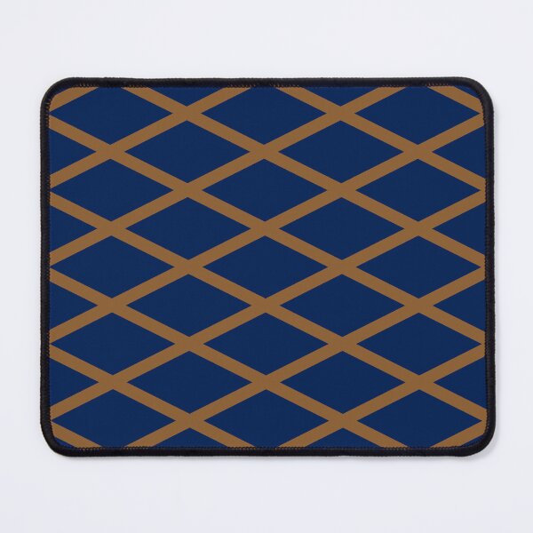 Item preview, Orange Diamond Link Crossed Lines Blue Perpetual Outline designed and sold by Alchemy-A-La-G.