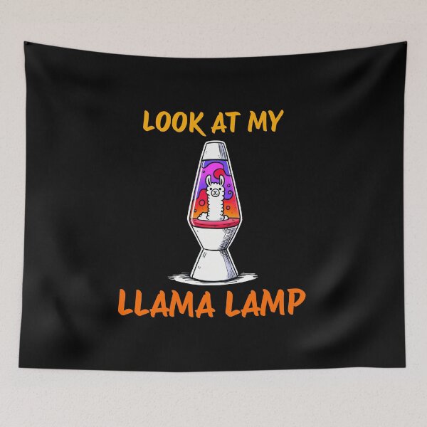 Item preview, Look at my Llama Lamp Lava Lamp designed and sold by DoodleDashShop.