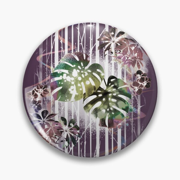 Item preview, Copy of Tropical leaf pattern #1 - Raku designed and sold by ArtSea-Bubble.
