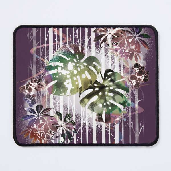 Item preview, Copy of Tropical leaf pattern #1 - Raku designed and sold by ArtSea-Bubble.