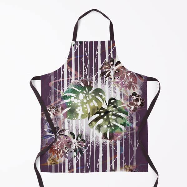 Item preview, Copy of Tropical leaf pattern #1 - Raku designed and sold by ArtSea-Bubble.