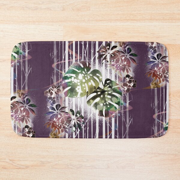 Item preview, Copy of Tropical leaf pattern #1 - Raku designed and sold by ArtSea-Bubble.
