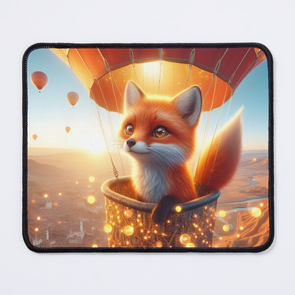 Item preview, Fox in Flight: A Ballooning Adventure designed and sold by ki-mer-a.