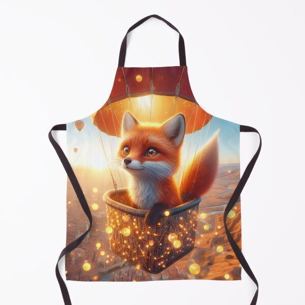 Item preview, Fox in Flight: A Ballooning Adventure designed and sold by ki-mer-a.