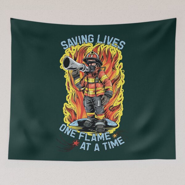 Item preview, Saving lives one flame at a time  designed and sold by SidTastic .