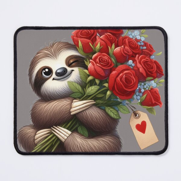 Item preview, Cute Sloth's loving expression! designed and sold by fribabywonder.