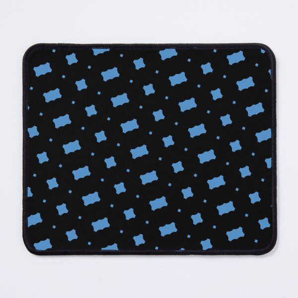 Item preview, Blue Sequence Of Diamonds On Black Perpetual Outline designed and sold by Alchemy-A-La-G.