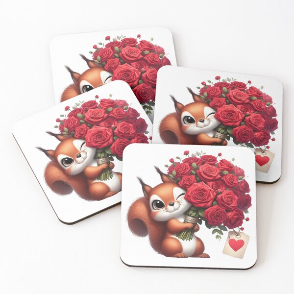Item preview, Cute squirrel's loving expression! designed and sold by fribabywonder.