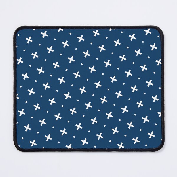 Item preview, White Sequence Of Diamonds On Blue Perpetual Outline designed and sold by Alchemy-A-La-G.