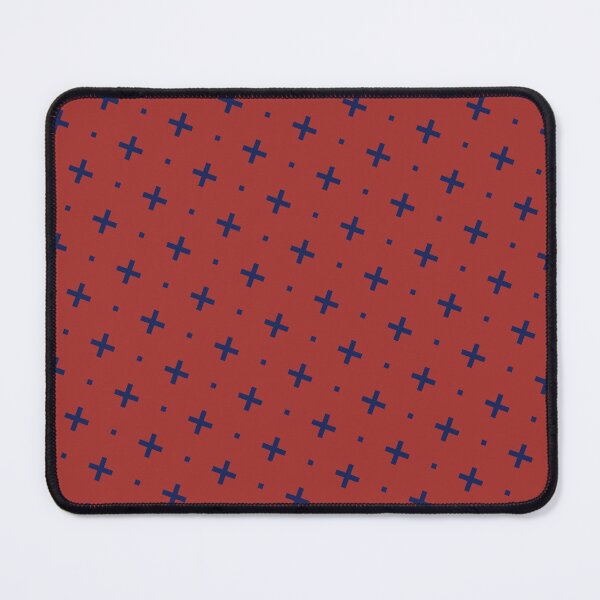 Item preview, Blue Sequence Of Diamonds On Red Perpetual Outline designed and sold by Alchemy-A-La-G.