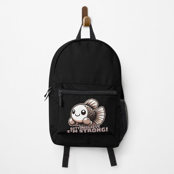 Item preview, Betta Believe I am strong Fighting Fish designed and sold by DoodleDashShop.