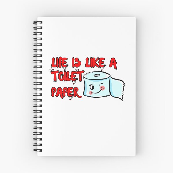Item preview, life is like a toilet paper  designed and sold by Adilessayeh.