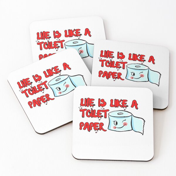 Item preview, life is like a toilet paper  designed and sold by Adilessayeh.