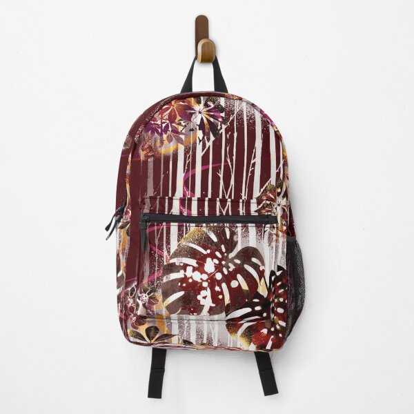 Item preview, Tropical leaf pattern #1 - Red designed and sold by ArtSea-Bubble.