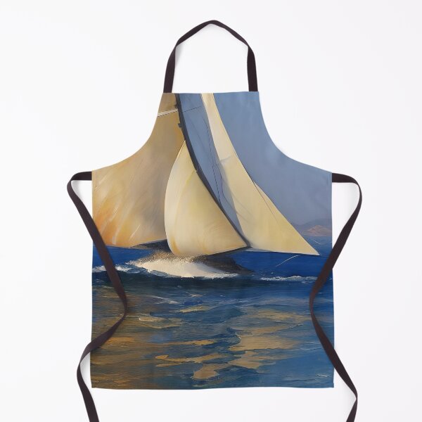 Item preview, Sailing off Corfu designed and sold by painting-greece.