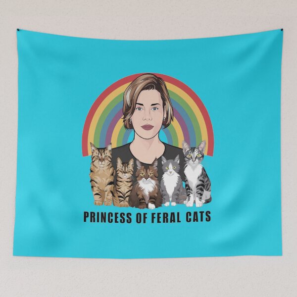 Item preview, Princess Of Feral Cats designed and sold by Moad Fahim.