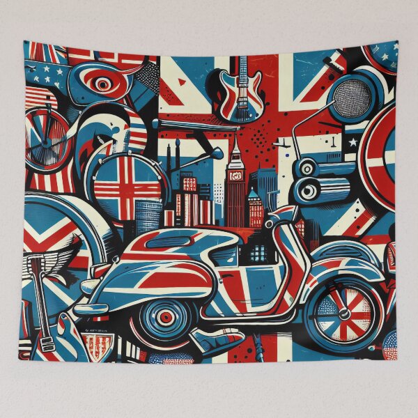 Item preview, Rock Anthems A Visual Ode to Music's Revolution designed and sold by ArtComixHaven.