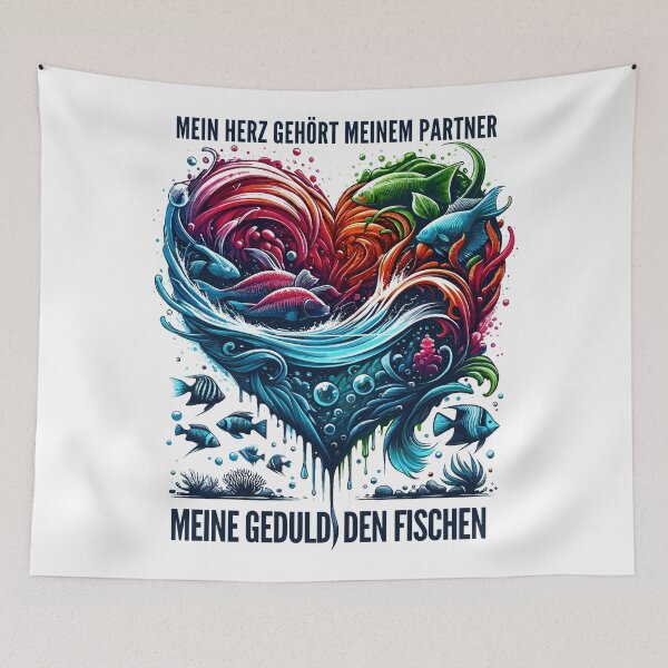 Item preview, Aquarium hobby and partnership, heart and patience designed and sold by FinFriends.