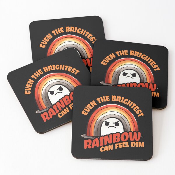 Item preview, Even the brightest Rainbow can feel dim Introverted designed and sold by DoodleDashShop.