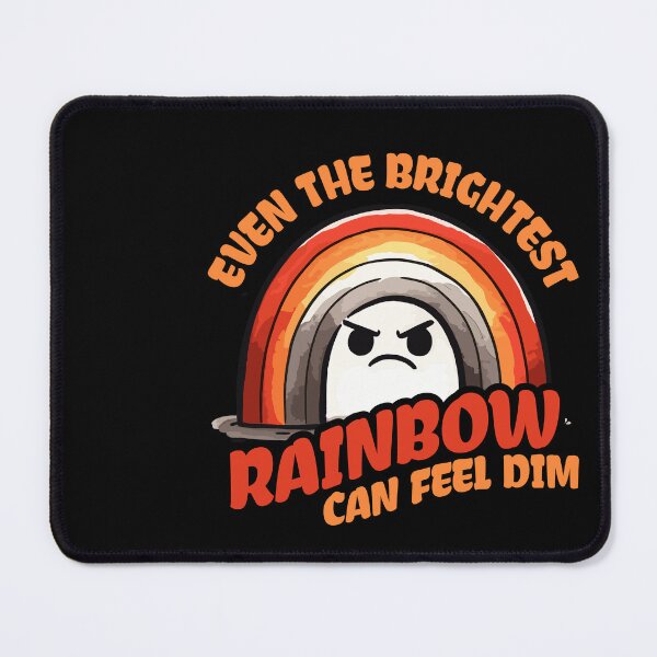 Item preview, Even the brightest Rainbow can feel dim Introverted designed and sold by DoodleDashShop.