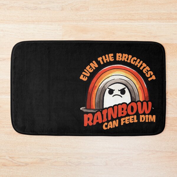 Item preview, Even the brightest Rainbow can feel dim Introverted designed and sold by DoodleDashShop.