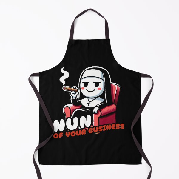 Item preview, Nun of your Business / Not your Business Nun T-Shirt designed and sold by DoodleDashShop.
