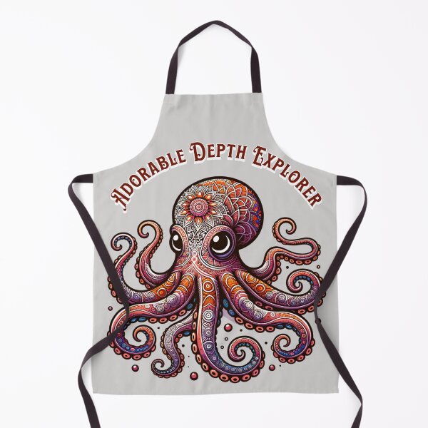 Item preview, Mandala Octopus Adorable Depth Explorer designed and sold by AnalajiaDesigns.