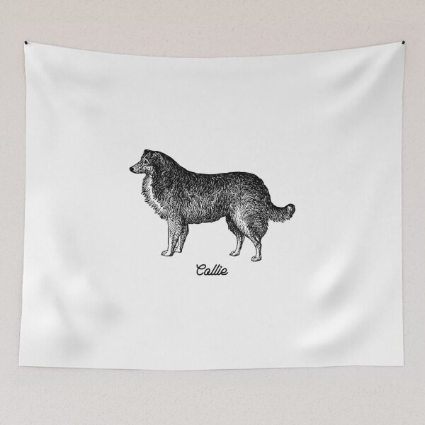 Item preview, Collie - Vintage Black  designed and sold by Kappadog.
